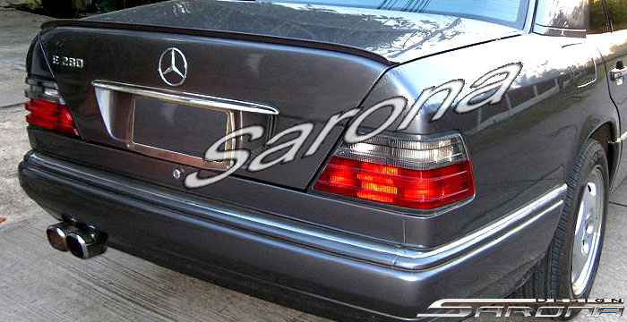 Custom Mercedes E Class  Coupe, Convertible & Sedan Trunk Wing (1986 - 1995) - $89.00 (Part #MB-105-TW)
